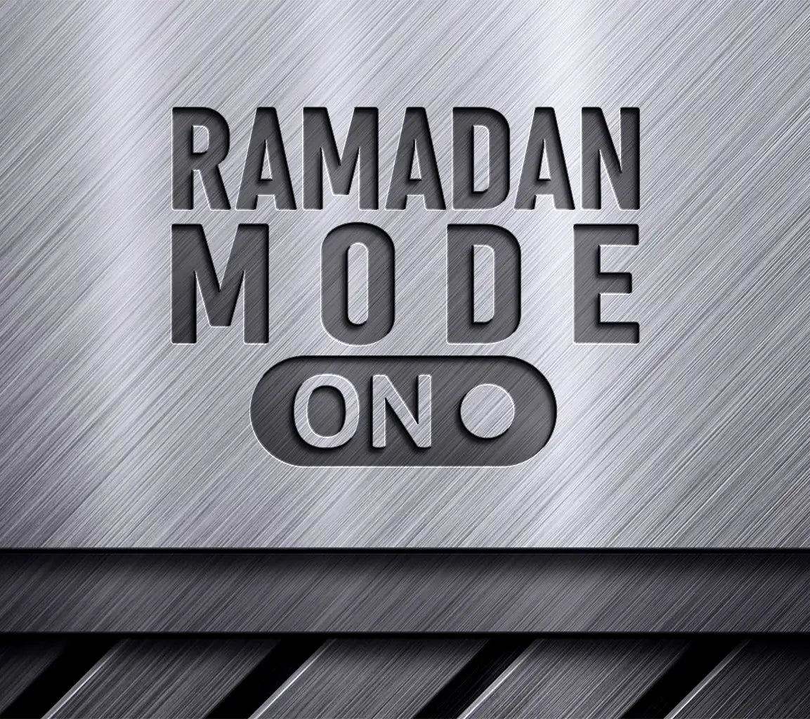 Ramadan Mode On -  SVG Design SVG