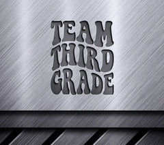 Retro Third Grade Team SVG -  Design SVG