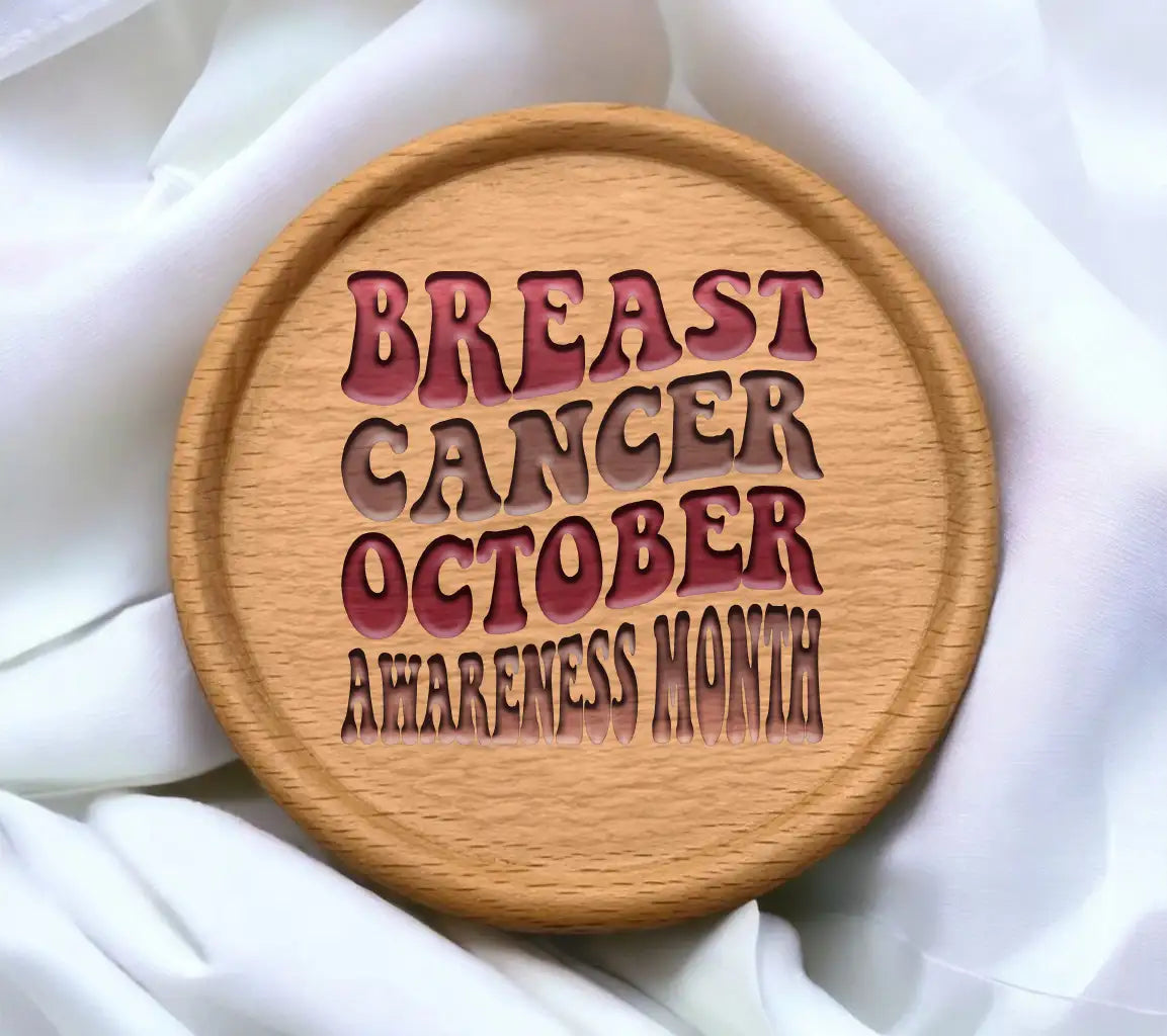 Breast Cancer Awareness Month Retro SVG Design - October SVG