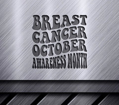 Breast Cancer Awareness Month Retro SVG Design - October SVG