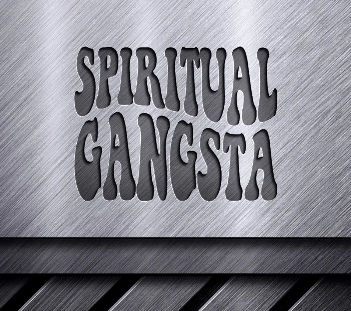 Retro Christian Spiritual Gangsta SVG Design -  SVG