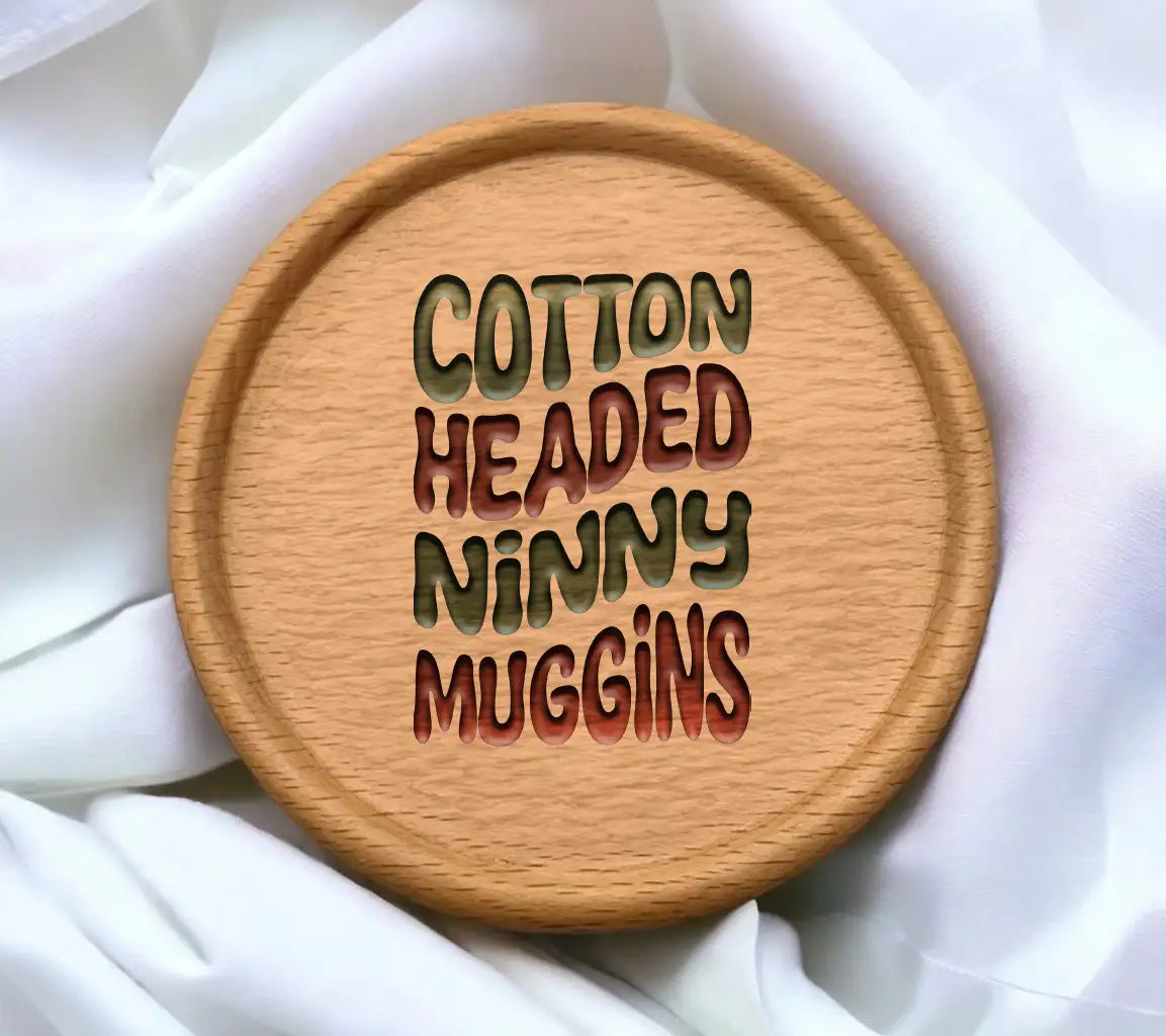 Retro Christmas Cotton Headed Ninny Muggins SVG SVG