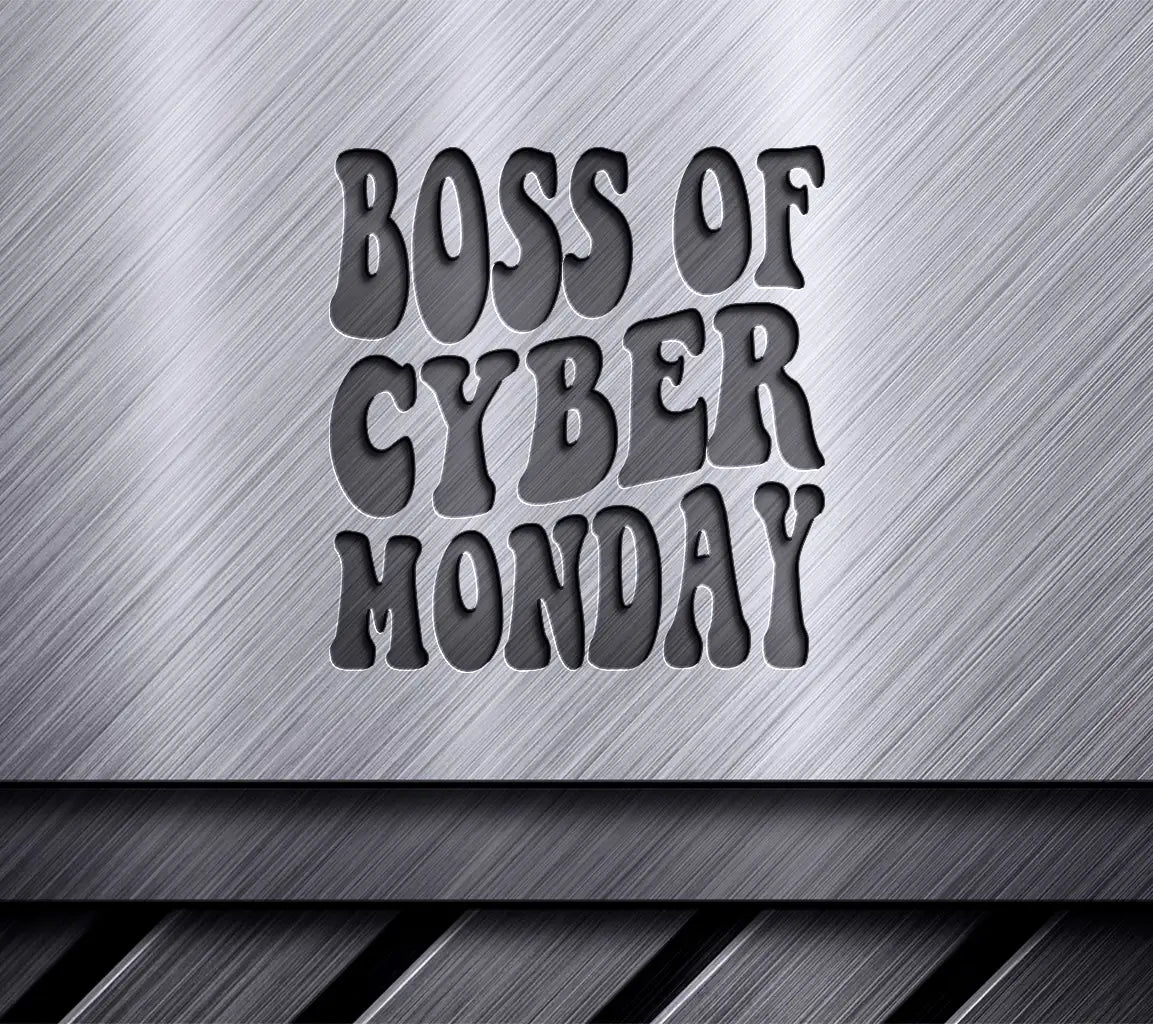 Boss of Cyber Monday - Retro  SVG SVG