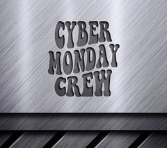 Cyber Monday Crew  Retro Design SVG SVG