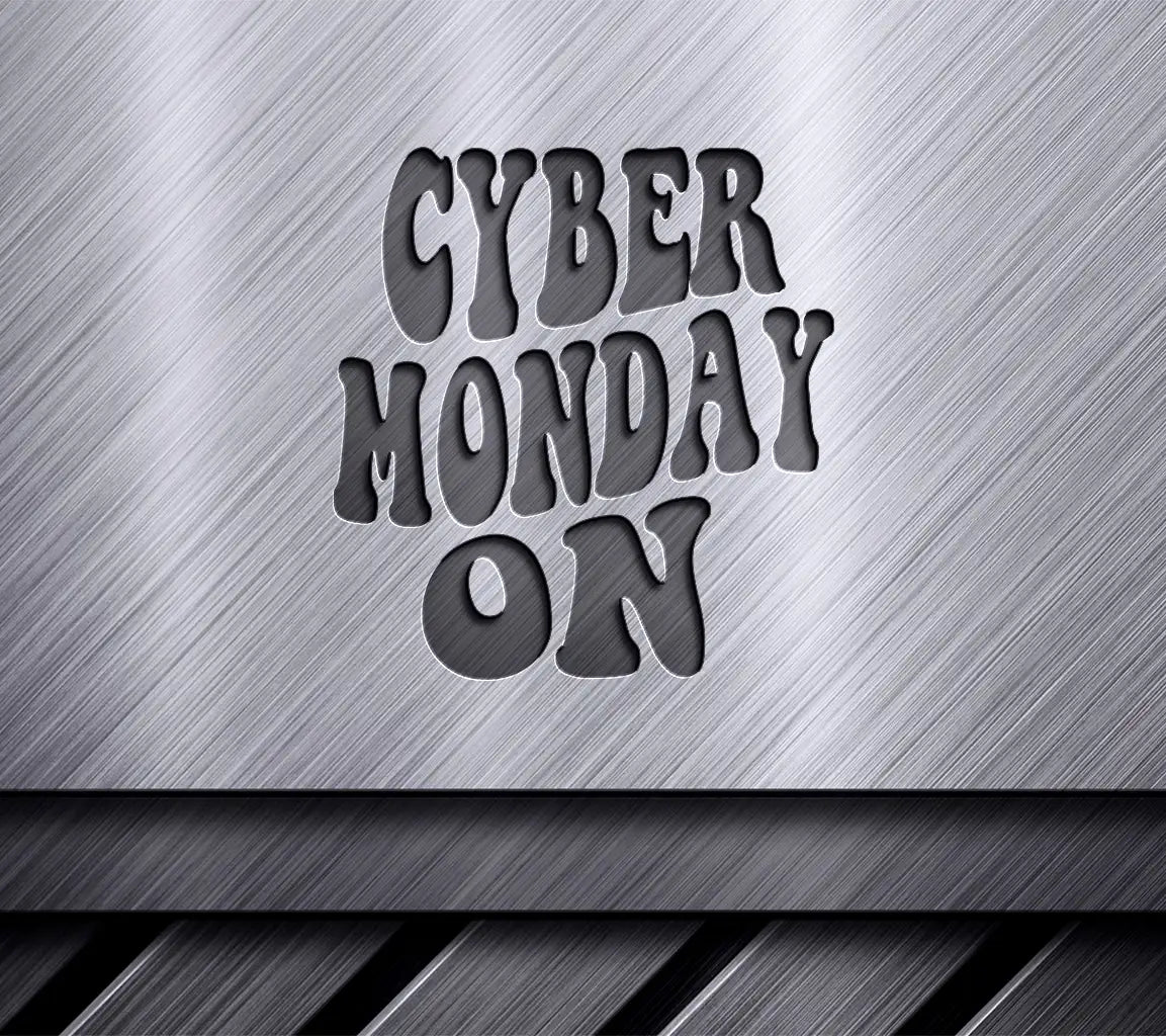 Retro  Cyber Monday Design SVG SVG