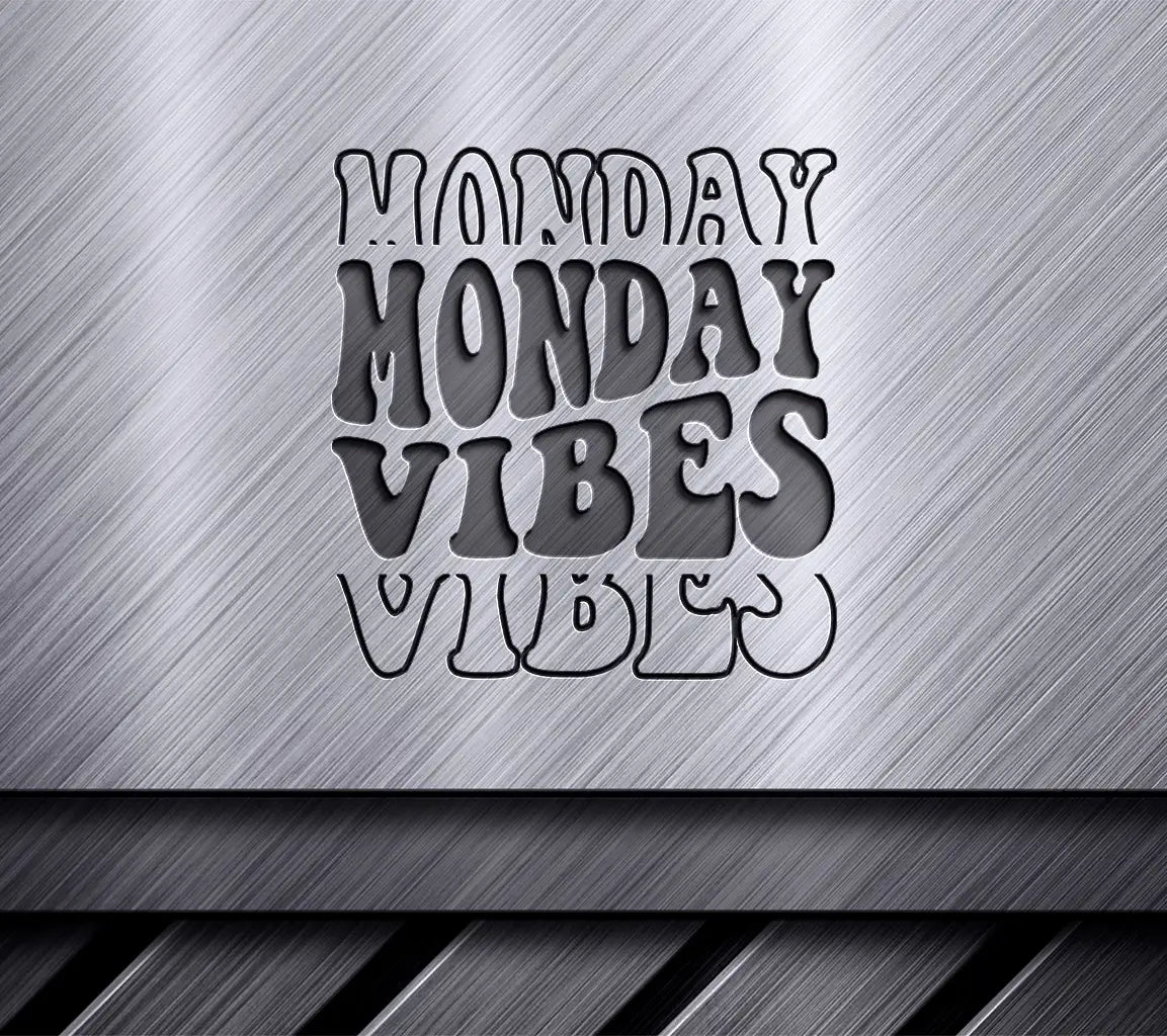 Retro Cyber Monday Vibes SVG -  Sign SVG