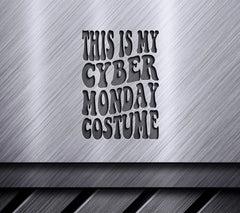 Cyber Monday Costume SVG - This Is My Cyber Monday Costume Retro Design SVG