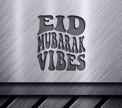 Retro  Eid Mubarak Vibes SVG - Perfect for Al-Adha SVG