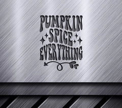 Pumpkin Spice Everything Retro SVG -  Sign SVG