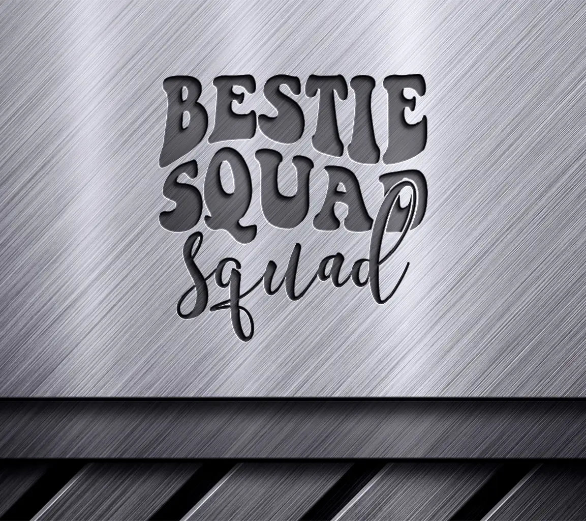 Retro Bestie Squad SVG Design -  Design SVG