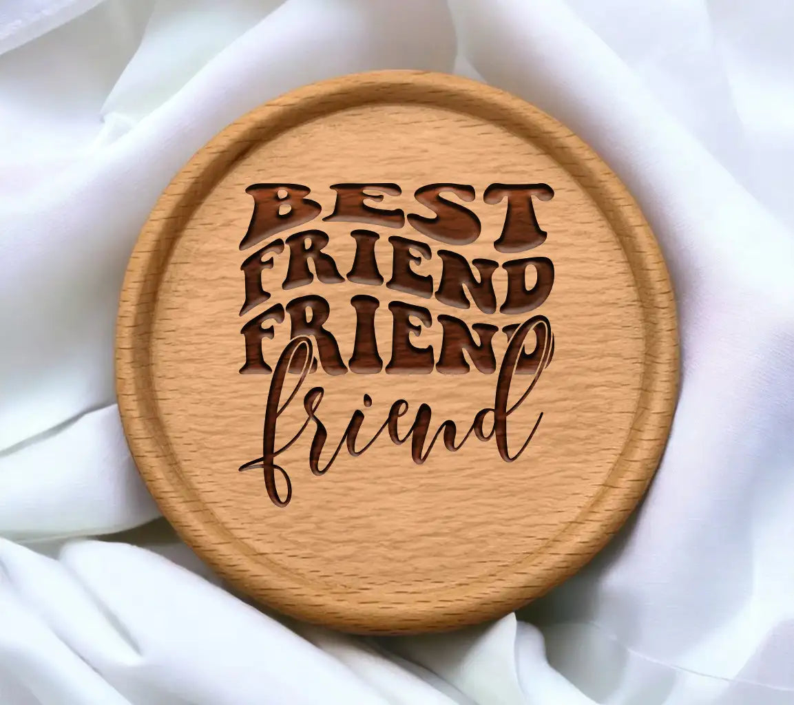 Retro Besties SVG Cut File -  SVG