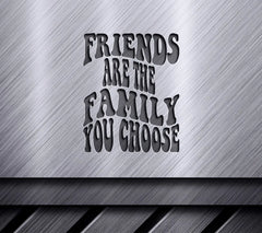 Retro Friends Are Family SVG -  Quote Poster SVG