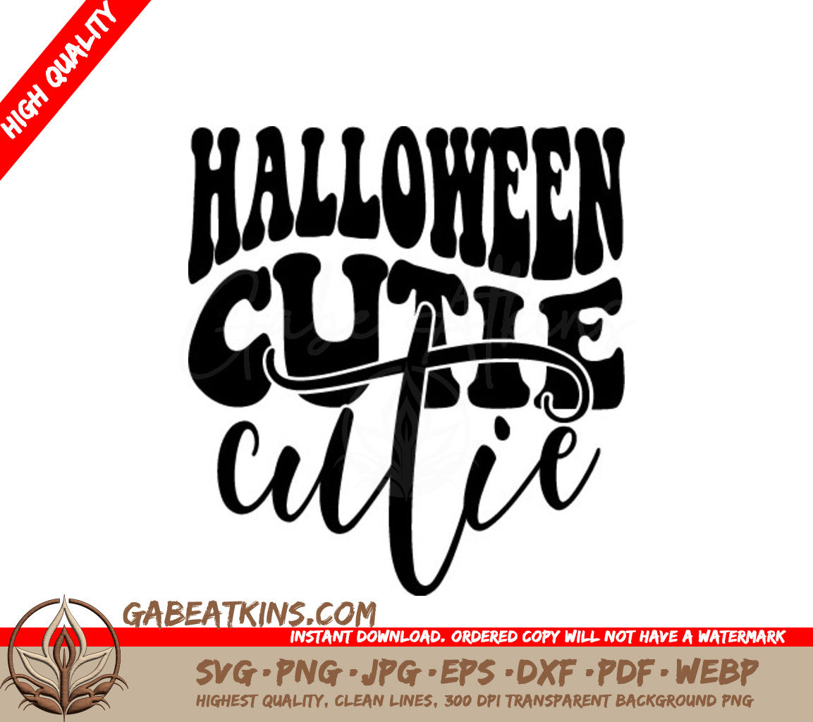 Retro Halloween Cutie SVG -  Design SVG