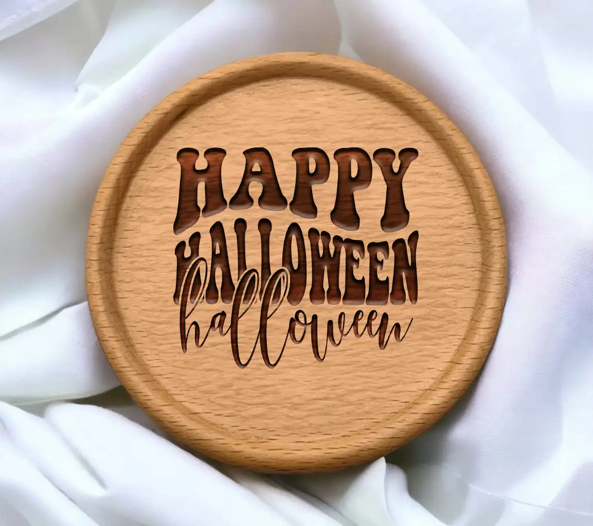 Retro  Happy Halloween Sign SVG SVG