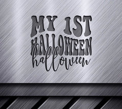 My First Halloween SVG - Retro Design -  SVG