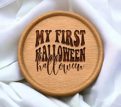 My First Halloween SVG - Retro  Sign SVG