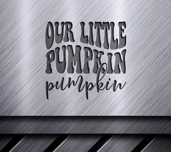 Retro Halloween Our Little Pumpkin SVG Cut File SVG