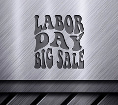 Retro Labor Day Big Sale SVG Design SVG