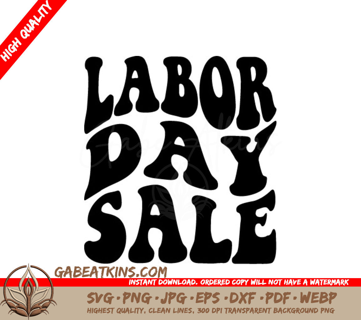 Retro  Labor Day Sale SVG SVG