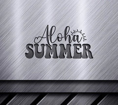 Aloha Summer Retro  SVG Design SVG