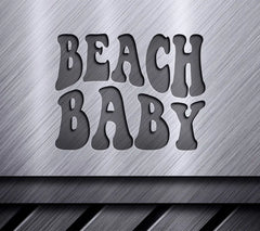 Retro Summer Beach Baby SVG Cut File -  Design SVG