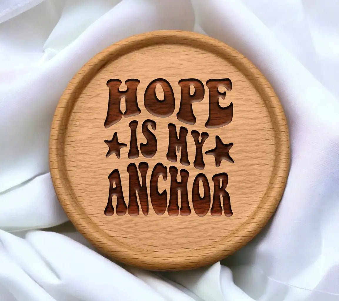 Hope Is My Anchor  Retro Summer SVG SVG