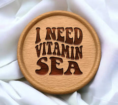 I Need Vitamin Sea  Retro Summer SVG SVG