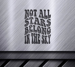 Retro Summer Not All Stars Belong In The Sky  SVG SVG