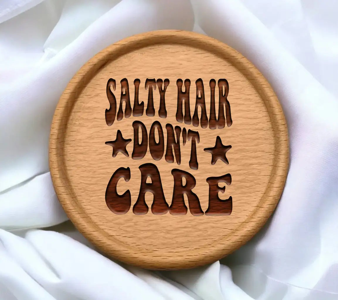 Salty Hair Dont Care - Retro Summer  SVG SVG