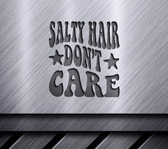 Salty Hair Dont Care - Retro Summer  SVG SVG