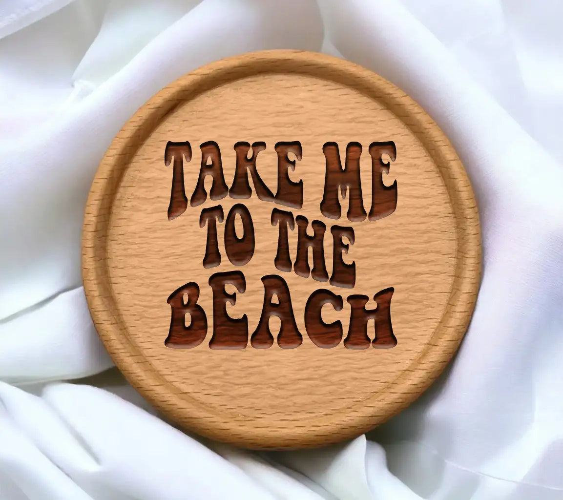 Retro  Take Me To The Beach SVG Sign SVG