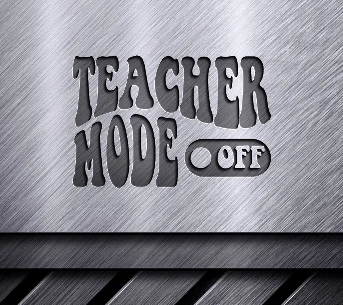 Retro Teacher SVG -  Teacher Word Design SVG