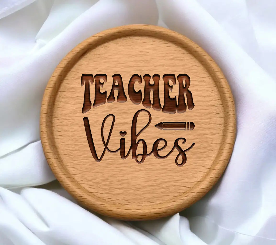 Retro Teacher SVG -  Teacher Word Design SVG