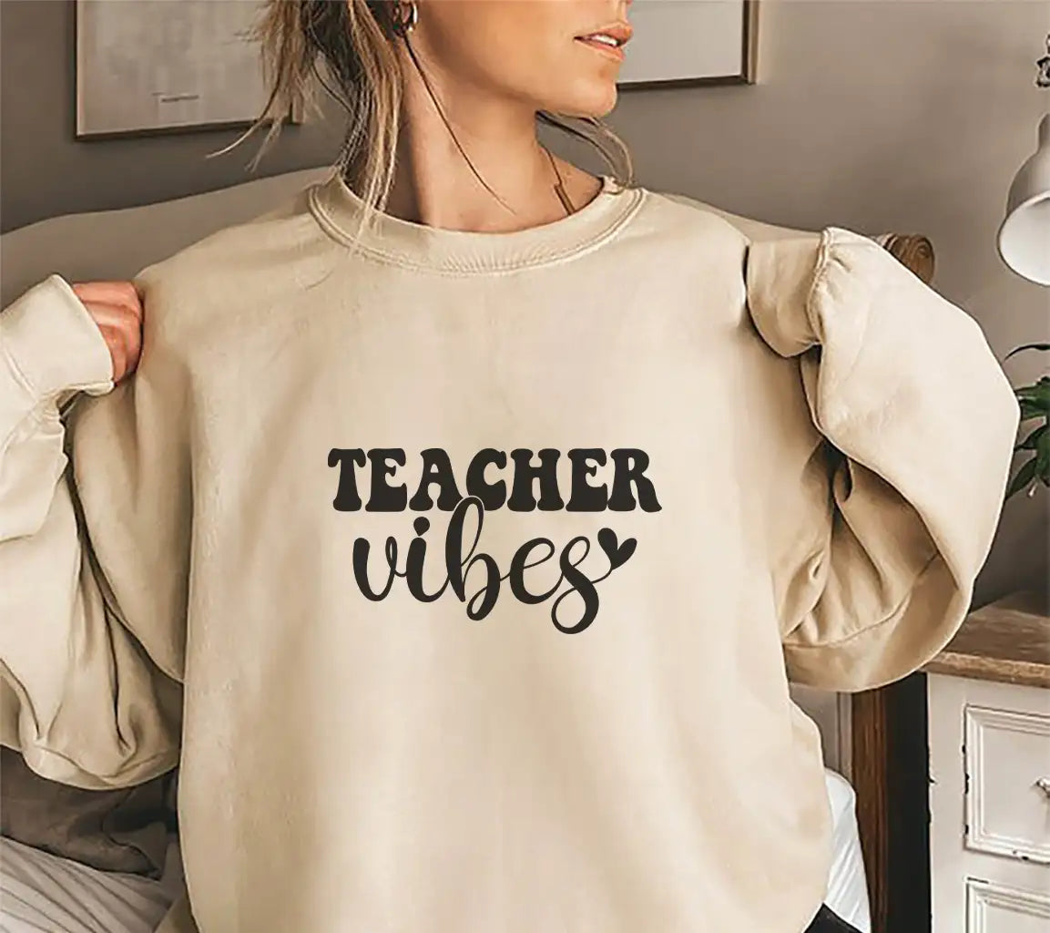 Teacher Vibes SVG  SVG