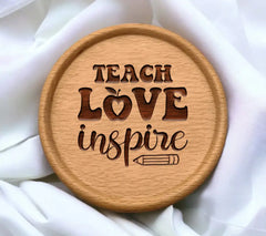 Teach Love Inspire SVG  SVG