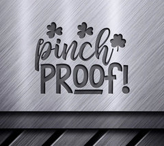 Pinch Proof Shamrock SVG Design SVG