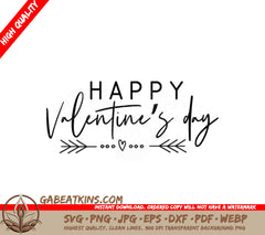 Happy Valentines Day SVG  SVG