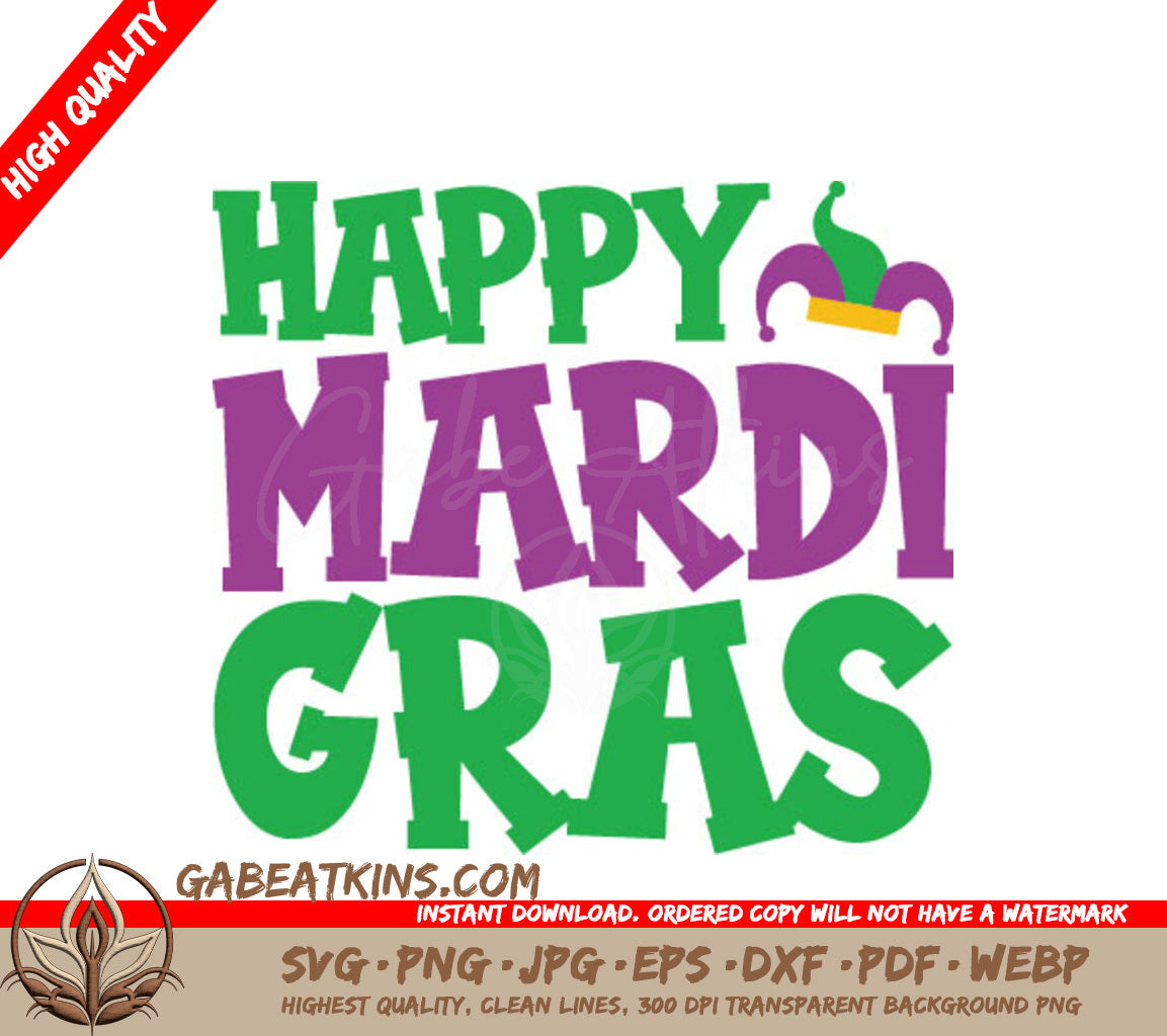 Mardi Gras SVG Design  SVG