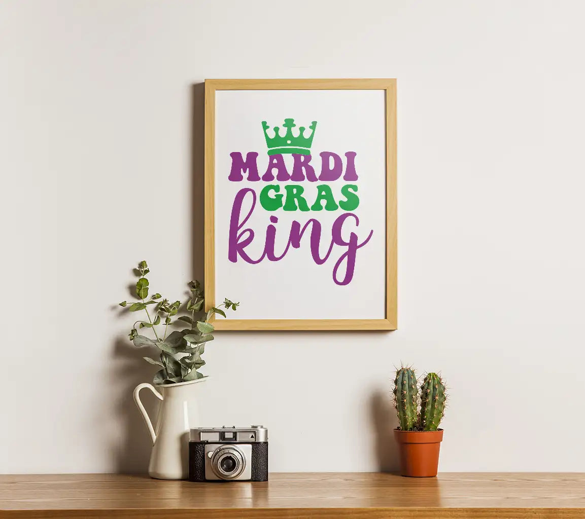 Mardi Gras King SVG  SVG