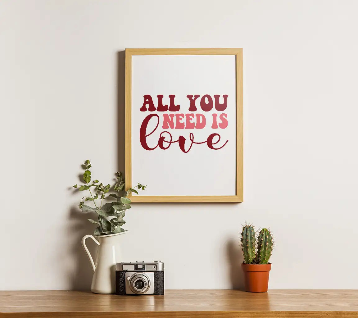 All You Need Is Love SVG  SVG