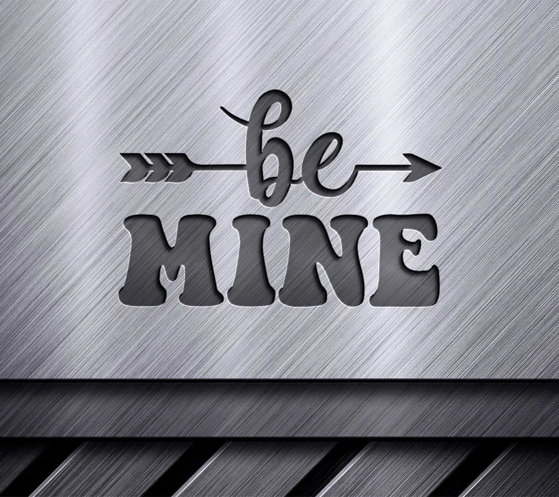 Be Mine Arrow SVG Design SVG