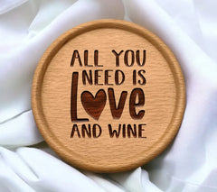 Love & Wine SVG  SVG