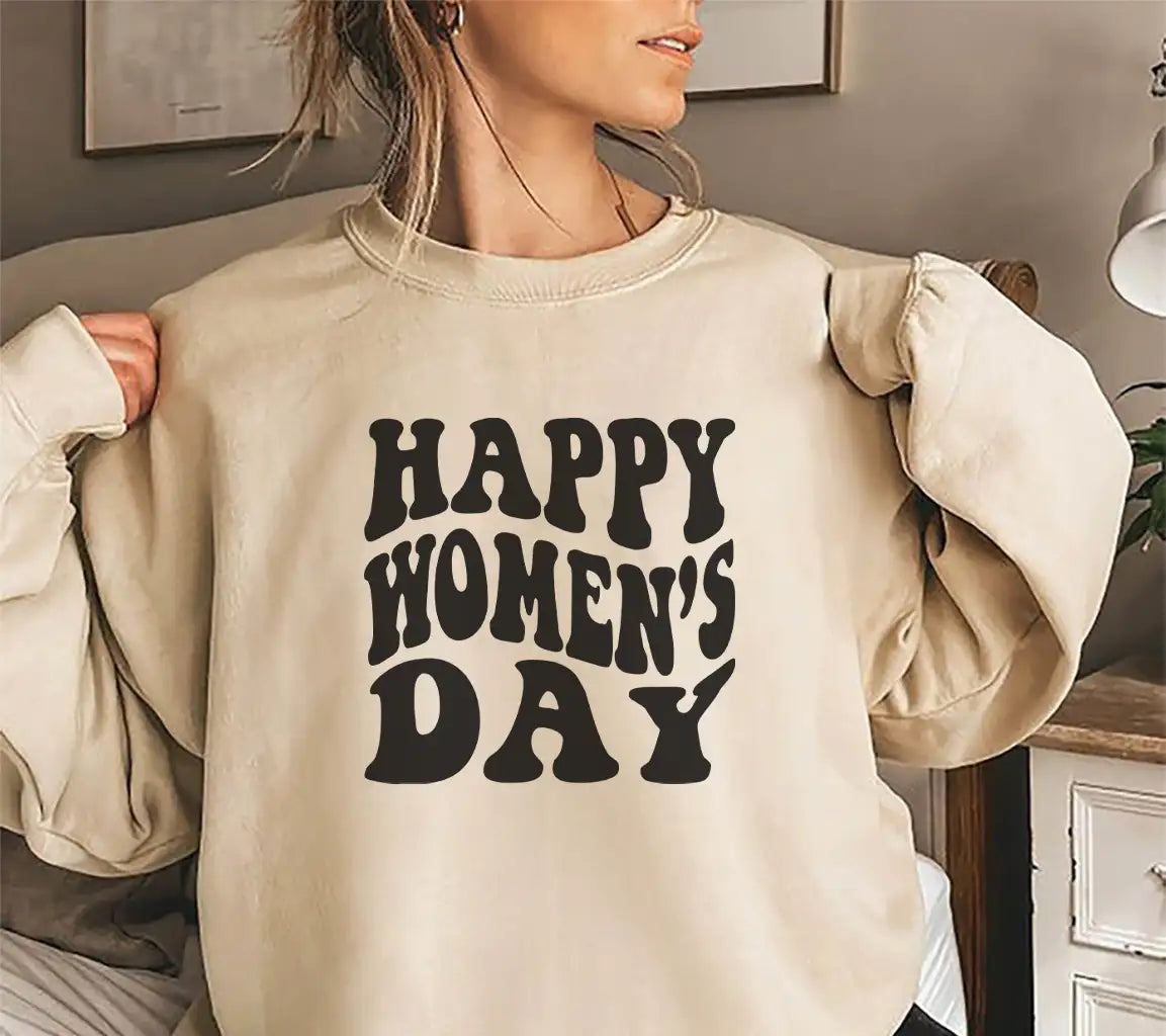 Happy Womens Day Silhouette SVG SVG