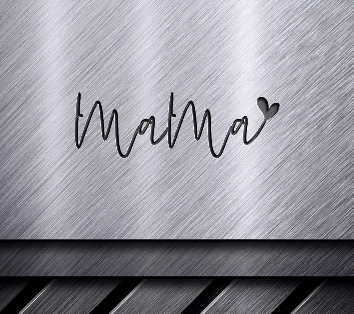 Mama Heart SVG Design  SVG