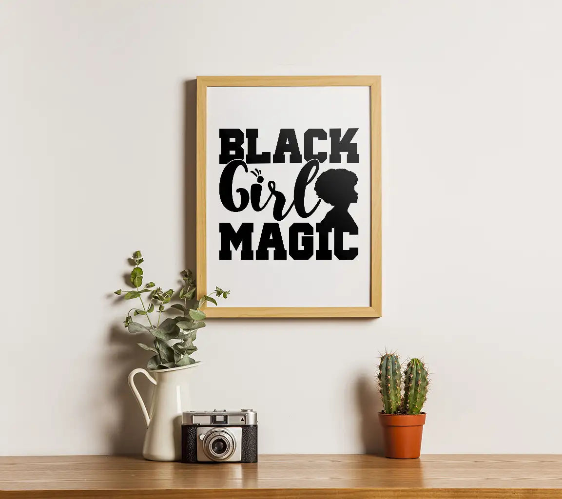 Black Girl Magic SVG  SVG