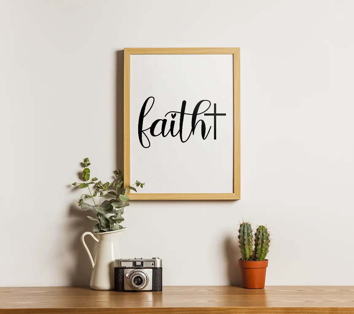 Faith Cross SVG Design  SVG