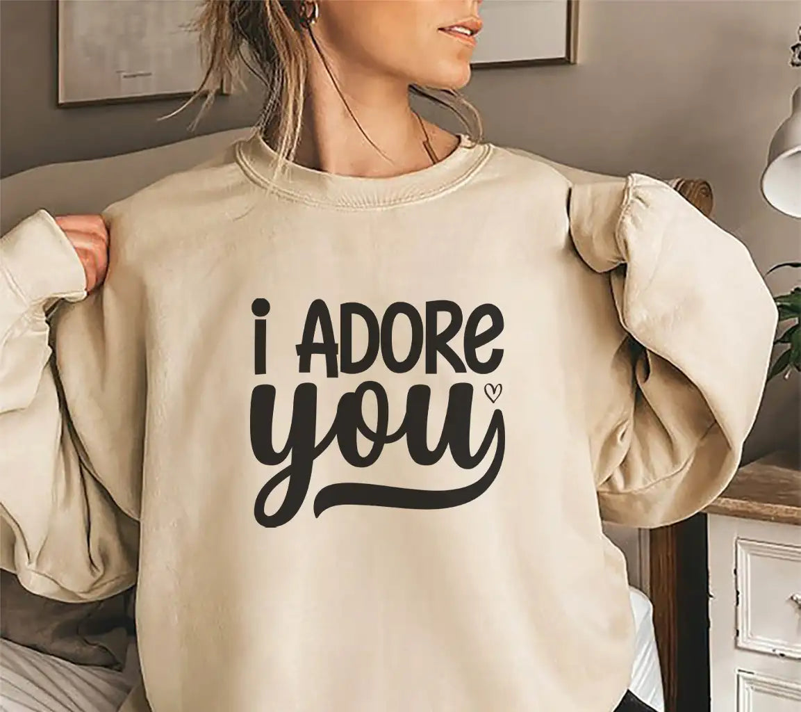 I Adore You Heart SVG SVG