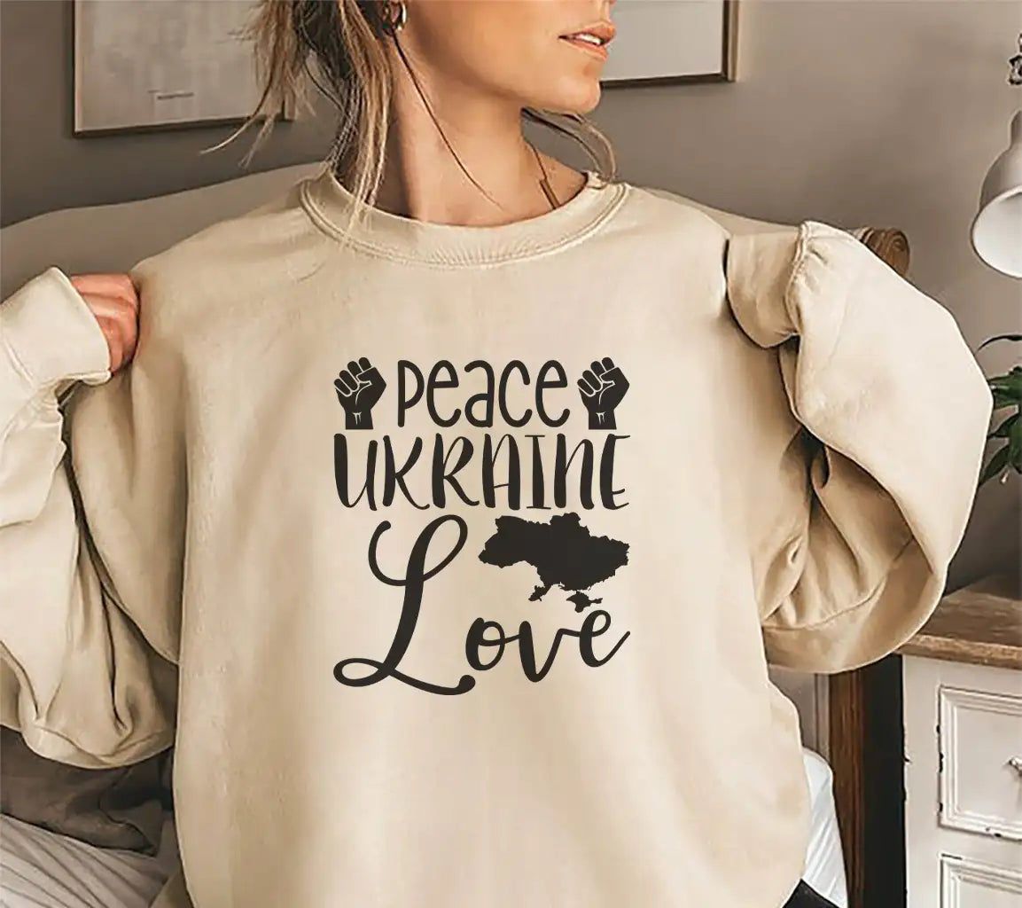 Peace Love Ukraine SVG  SVG