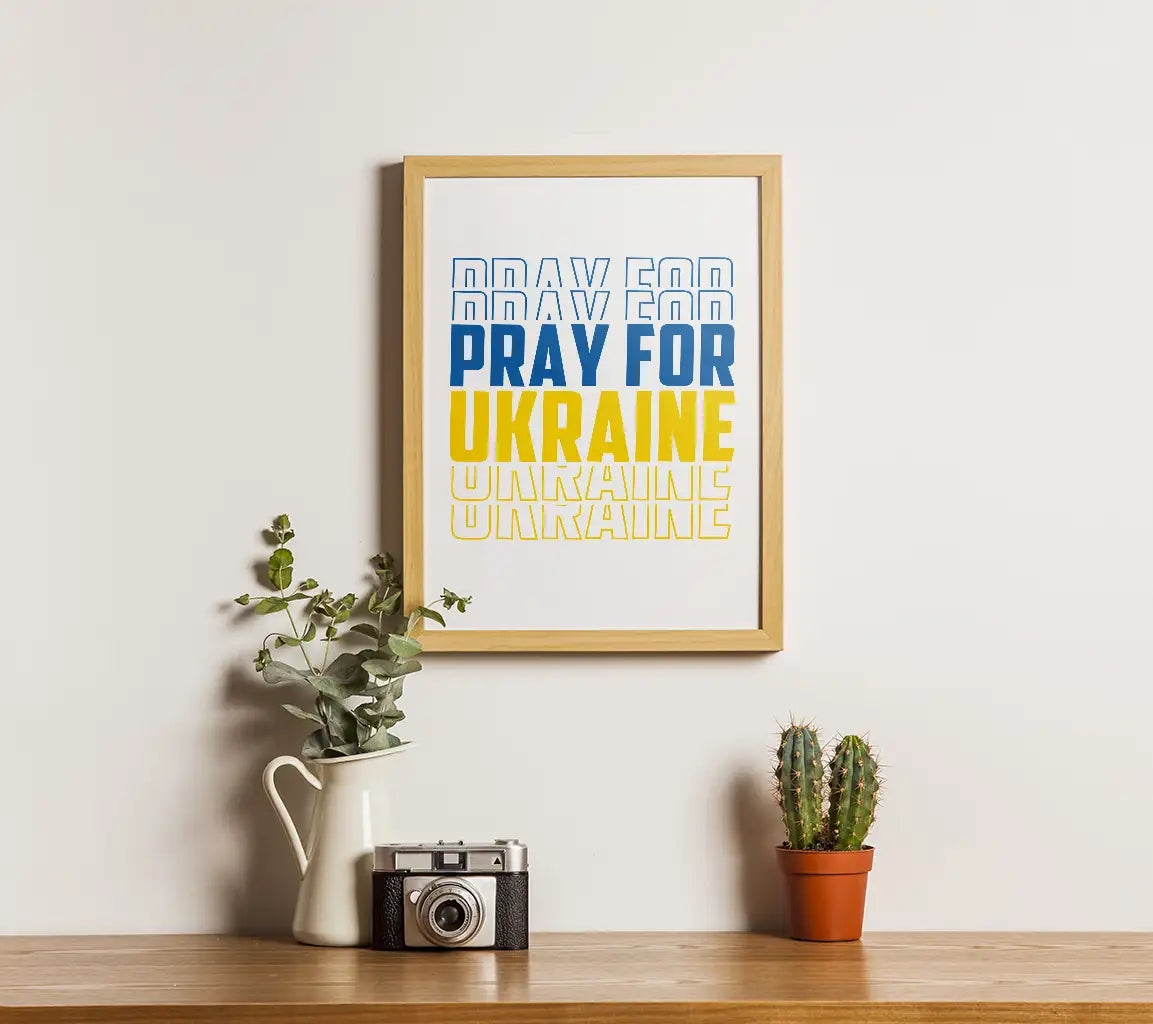 Pray For Ukraine SVG  SVG