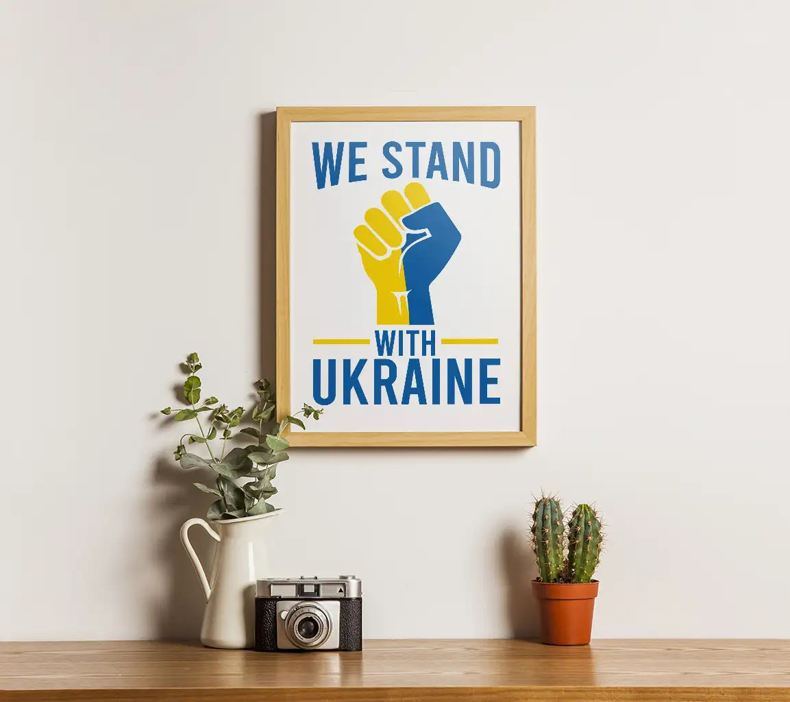 Ukraine Support Fist SVG SVG